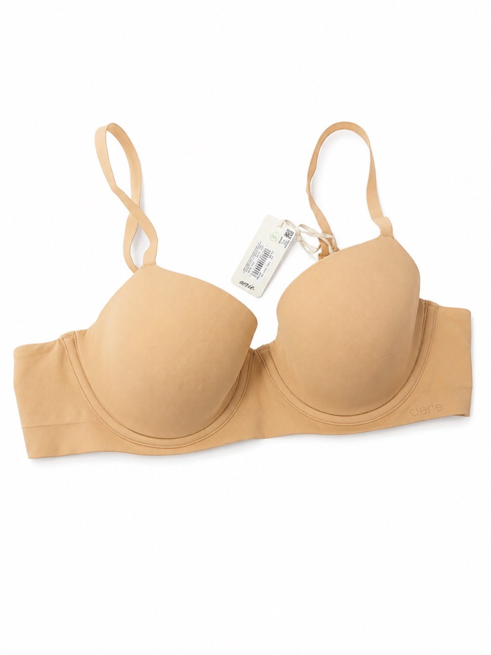 aerie Nude Seamless T-Shirt Bra